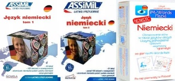 Niemiecki łatwo 1+2 + IM-Words fiszki