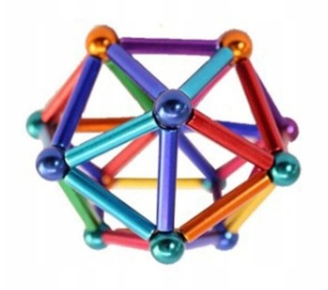 МАГНИТНЫЕ ШАРИКИ NEOCUBE XXL BLOCK 8мм 126шт