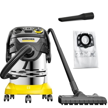 ПРОМЫШЛЕННЫЙ ПЫЛЕСОС БЕЗРЕШЕТКА KARCHER KWD 6 2100W НАБОР ДЛЯ ДОМАШНЕЙ МАСТЕРСКОЙ