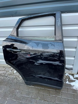 DVEŘE PRAVÉ ZADNÍ JAGUAR E PACE ESPACE 19R KOMPLETNÍ ČERNÉ