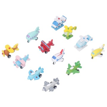 Деревянные игрушки-самолеты из 12 предметов Головоломки Fun Simulation UB