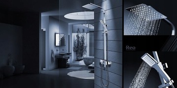 Zestaw Prysznicowy Natryskowy z wylewką NAVARO REA