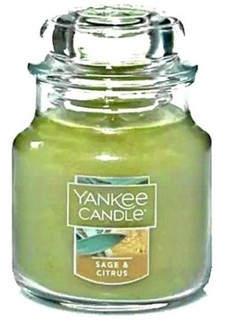 Yankee Candle Sage& Citrus świeczka mała 104g