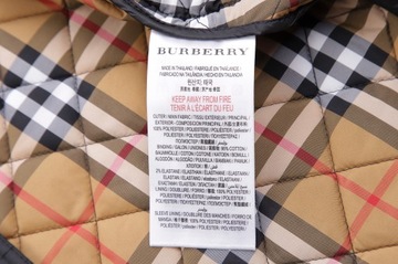 Burberry LONDON kurtka PIKOWANA PREMIUM KRATKA XS