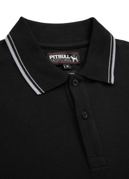 KOSZULKA MĘSKA POLO PITBULL WEST COAST PIQUE STRIPES REGULAR BAWEŁNA L