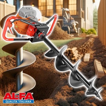 БУРА ДЛЯ ПОЧВЫ RITCH БЕНЗИНОВЫЙ ШНЕК ДЛЯ ПОЧВЫ, 3 НАБОР МОЩНЫХ сверл