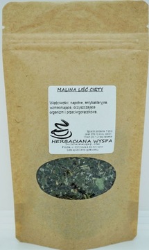 LIŚĆ MALINY CIĘTY 1 kg przeciwgorączkowy