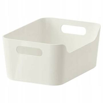 IKEA VARIERA PUDEŁKO POJEMNIK BIAŁY 24X17 CM