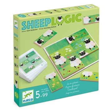 Gra logiczna dla dzieci SHEEP LOGIC / Djeco