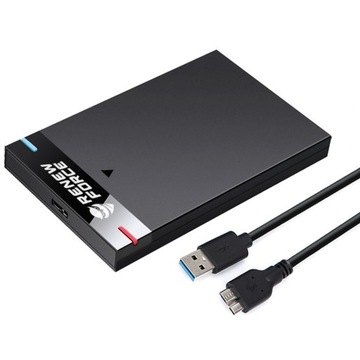 Отсек для жесткого диска SATA 2,5 дюйма, до 5 Гбит/с, USB 3.2