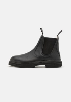 AllSaints JONBOY 43 skórzane botki sztyblety czarne J65