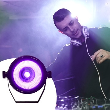 UV COB 15 Вт DMX главный/ведомый ультрафиолетовый прожектор