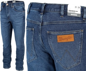 WRANGLER GREENSBORO BRUSHED REGULAR JEANS W32 L34