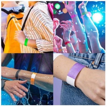 ИДЕНТИФИКАЦИОННЫЕ БРАЛЕТЫ ВХОД 19ММ НЕОНОВЫЙ ЖЕЛТЫЙ