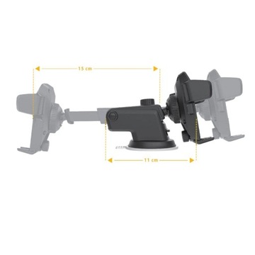 Автомобильный держатель V2 для приборной панели и лобового стекла