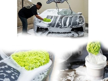 ПЕРЧАТКА ИЗ МИКРОФИБРЫ ДЛЯ ЧИСТКИ АВТОМОБИЛЯ МОЙКА АВТОМОБИЛЯ НА РУКИ