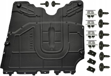 FIAT DOBLO 2010-... ЗАЖИМЫ ДЛЯ КРЫШКИ ДВИГАТЕЛЯ HDPE