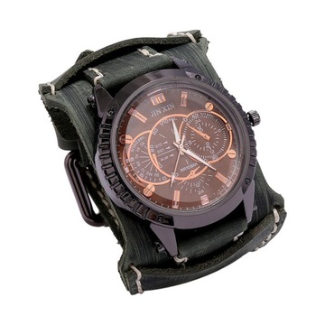 Mężczyźni Zegarek na rękę Męski zegarek na rękę Męski Trendy Szeroka opaska Wszechstronny Punk Green