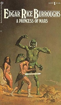 A Princess of Mars Edgar Rice Burroughs BOOK KSIĄŻKA