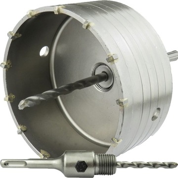 Кольцевая пила 120 мм SDS PLUS РЕЗАК ДЛЯ БЕТОННЫХ СТЕН КРУЖЕВО