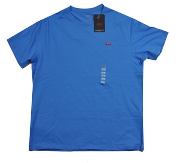 T-SHIRT LEVIS KOSZULKA COTTON STANDARD FIT BLUE XL