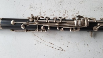 КЛАРНЕТ В ЧЕХОЛЕ, ХОРОШЕЕ ПОЛЬСКОЕ ЧЕРНОЕ СОСТОЯНИЕ