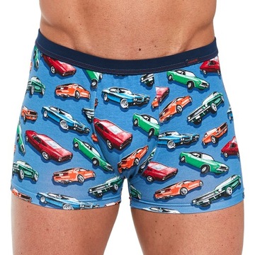 Bokserki męskie Tattoo Cornette 280/216 Cars r. XXL (52) auta niebieskie