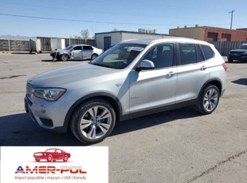 BMW X3 F25 2016 BMW X3 2016 BMW X3 SDRIVE28I 2.0 Benzyna 240KM