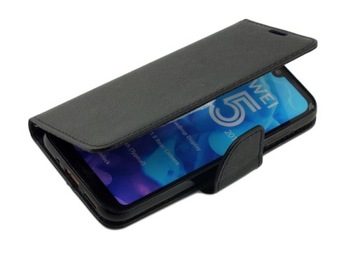 Etui Pokrowiec Fancy Book Case futerał z klapką na magnes do Huawei Y5 2019