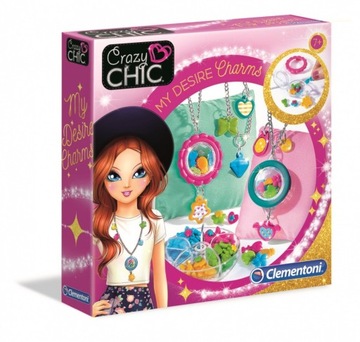 Modułowe zawieszki Crazy Chic - osobiste ozdoby Clementoni