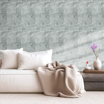 X10 Самоадгезивная настенная панель ПВХ мраморная ламинат 3D Глянт 30x60 плитка