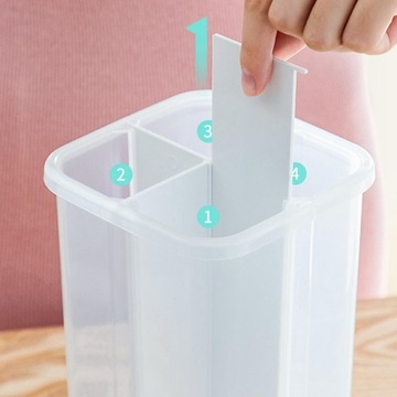 Контейнеры для хранения пищевых продуктов, закрытые, поз.