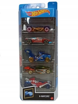 HOT WHEELS 5PAK Zestaw 5 Autek X-RAYCERS GTN39