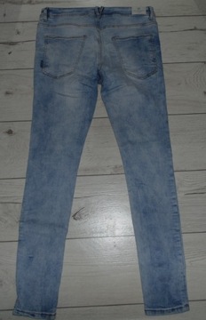 CROPP SPODNIE MĘSKIE JEANSOWE SUPER SKINNY OUTLET PAS 100cm r. 34/34