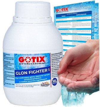 Antyglon Mocny Środek na Glony w Basenie Jacuzzi SPA Chemia na Glony 0,5L