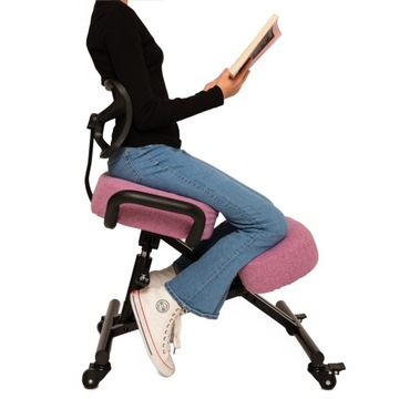 Klękosiad ergonomiczny dla dziecka regulowane krzesło + pokrowce