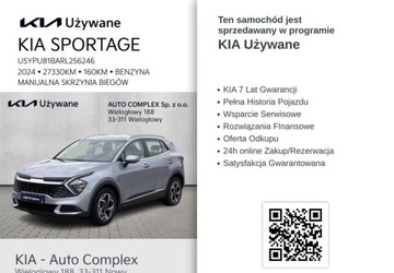 Kia Sportage V SUV 1.6 T-GDI 150KM 2024 Kia Sportage 1.6 TGDI 150KM 6MT wersja MSmart Pl Salon ASO 1.6 Benzyna, zdjęcie 20