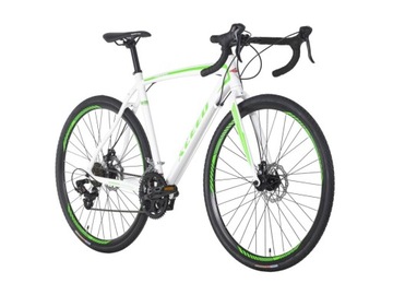 Шоссейный велосипед KS Cycling XCEED, рама 21 дюйм, колесо 28 дюймов, белый