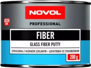 NOVOL FIBER SZPACHLA Z WŁÓKNEM SZKLANYM 200G