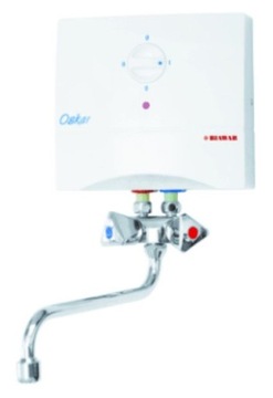 BIAWAR OGRZEWACZ WODY UMYWALKOWY OSKAR OP-5U 10712