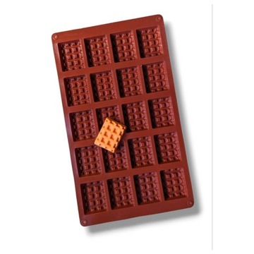 Forma na wosk zapachowy do kominka mini wafle
