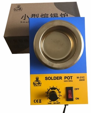 TYGIEL LUTOWNICZY M-31C 80mm 280W 100-550C 1600g