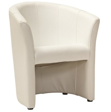 Fotel TM-1 Kremowy Biuro Salon Tapicerowany