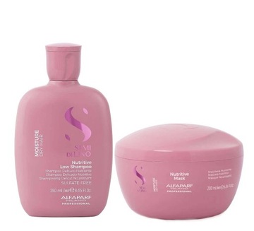 ALFAPARF SDL MOISTURE Szampon 250ml + Maska 200ml