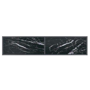 Консольный столик vidaXL Черный 160x35x75,5 см Закаленное стекло