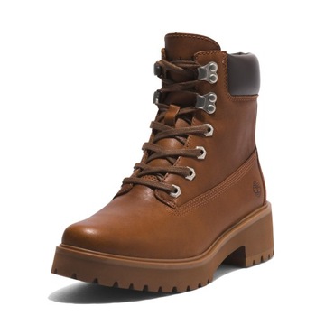 BUTY damskie TIMBERLAND trekkingowe zimowe SKÓRZANE Carnaby Cool 6in