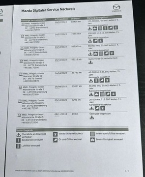 Mazda CX-30 2.0 Skyactiv-X 180KM 2019 Mazda CX-30 2.0 180 KM 4X4 Full opcja bezwypadkowa serwisowana OPLACONA, zdjęcie 23