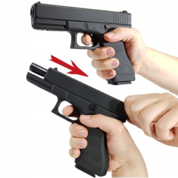 МЕТАЛЛИЧЕСКИЙ ПИСТОЛЕТ GLOCK 17: НАДЕЖНАЯ РЕПЛИКА ASG ДЛЯ ШАРИКОВ