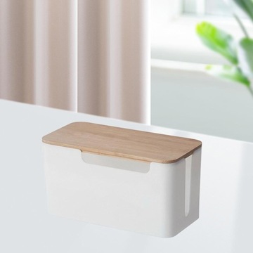 Cable Management Box Organizer Strip Wire