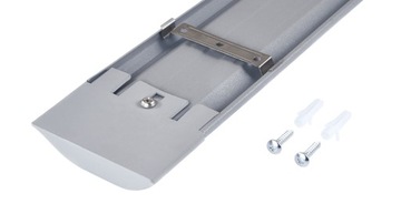 ТОНКАЯ НАВЕРХНОСТНАЯ СВЕТОДИОДНАЯ ПАНЕЛЬ 18ВТ 0,6М 6000К СЕРАЯ ПОТОЛОЧНАЯ ЛАМПА КРЕПЛЕНИЕ ЛАМПЫ